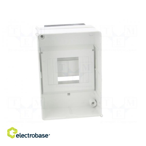 Enclosure: for modular components | IP20 | white | No.of mod: 4 | 400V фото 9