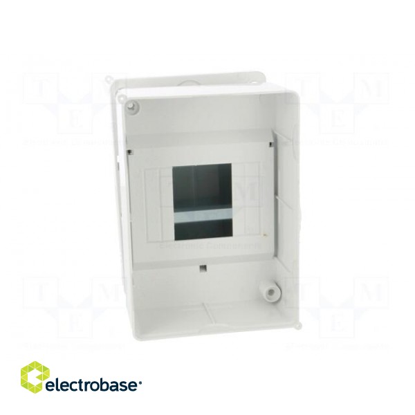 Enclosure: for modular components | IP20 | white | No.of mod: 4 | 400V фото 8