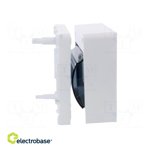 Enclosure: for modular components | IP20 | white | No.of mod: 5 | 400V фото 6