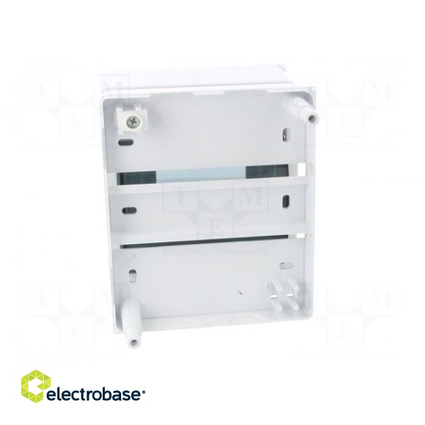 Enclosure: for modular components | IP20 | white | No.of mod: 5 | 400V фото 4