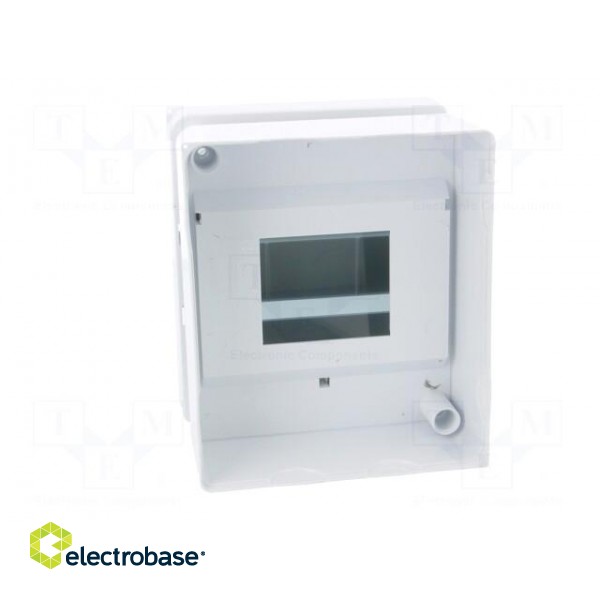 Enclosure: for modular components | IP20 | white | No.of mod: 5 | 400V фото 8