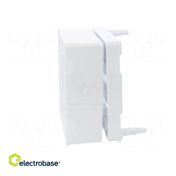Enclosure: for modular components | IP20 | white | No.of mod: 5 | 400V фото 10