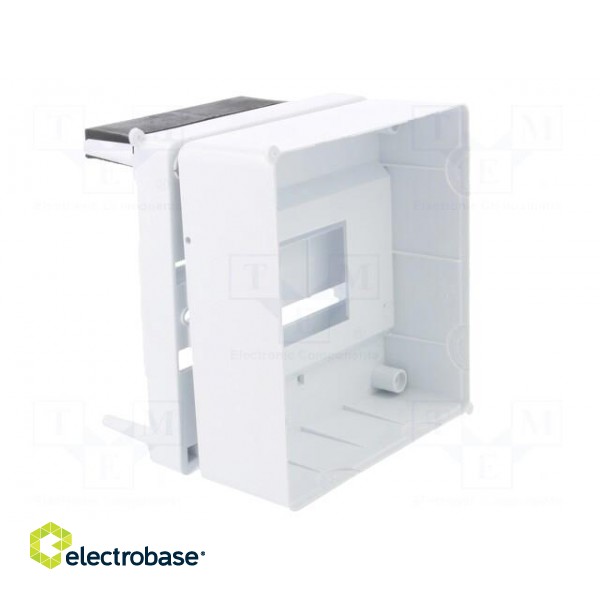 Enclosure: for modular components | IP20 | white | No.of mod: 6 | 400V image 7