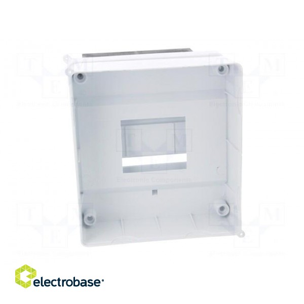 Enclosure: for modular components | IP20 | white | No.of mod: 6 | 400V фото 8