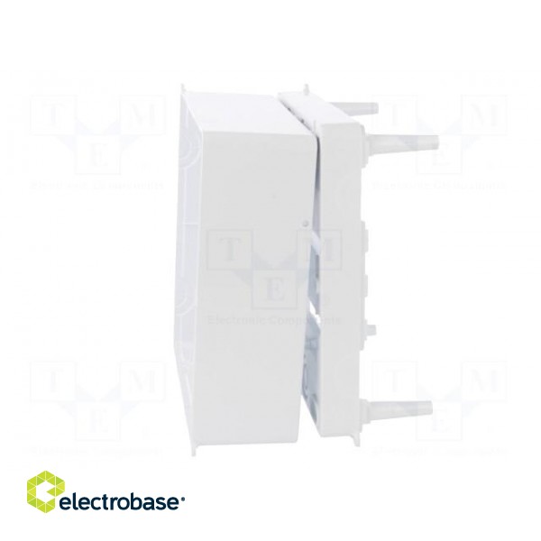 Enclosure: for modular components | IP20 | white | No.of mod: 6 | 400V фото 10