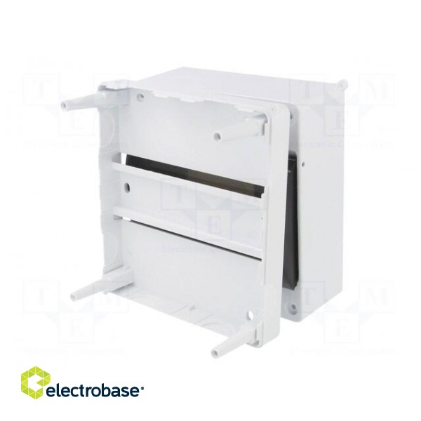 Enclosure: for modular components | IP20 | white | No.of mod: 6 | 400V фото 6
