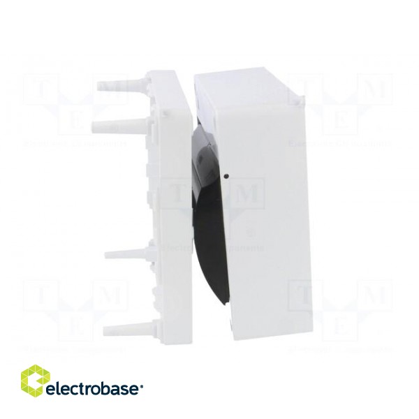 Enclosure: for modular components | IP20 | white | No.of mod: 6 | 400V фото 7