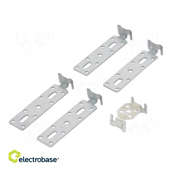 Enclosure: for modular components | IP30 | plaster embedded | white image 3