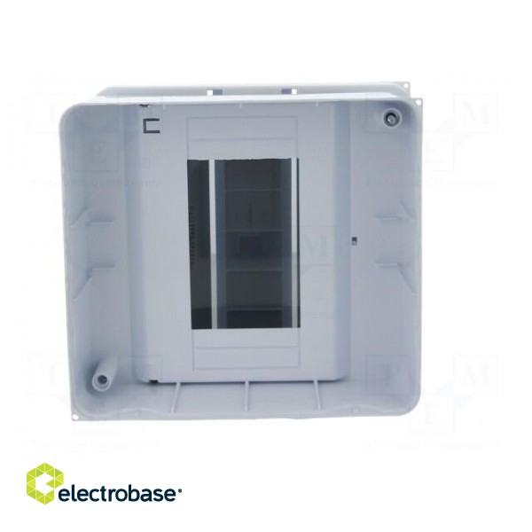 Enclosure: for modular components | IP30 | wall mount | white | ABS фото 3