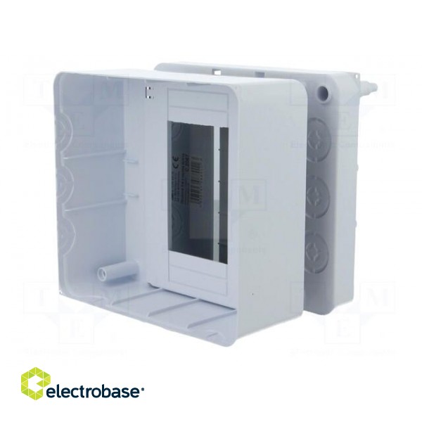 Enclosure: for modular components | IP30 | wall mount | white | ABS фото 4