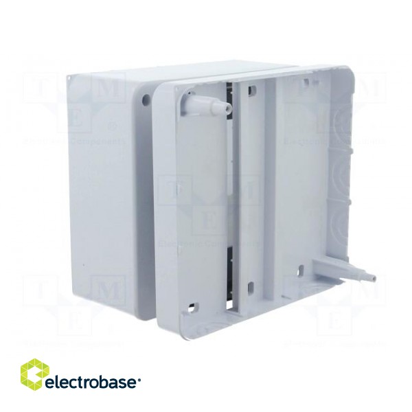 Enclosure: for modular components | IP30 | wall mount | white | ABS paveikslėlis 6