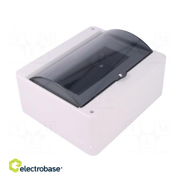 Enclosure: for modular components | IP30 | wall mount | white | ABS image 1