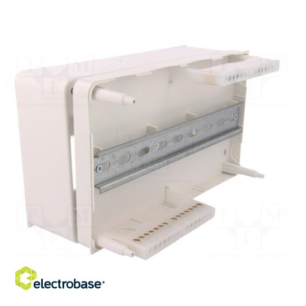 Enclosure: for modular components | IP30 | white | No.of mod: 12 фото 2