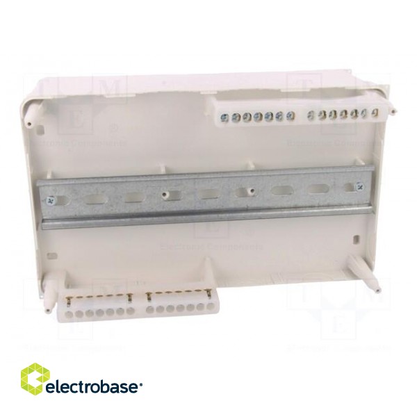 Enclosure: for modular components | IP30 | white | No.of mod: 12 image 3