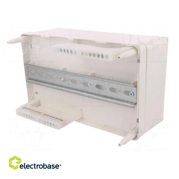 Enclosure: for modular components | IP30 | white | No.of mod: 12 image 4