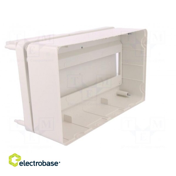 Enclosure: for modular components | IP30 | white | No.of mod: 12 фото 6