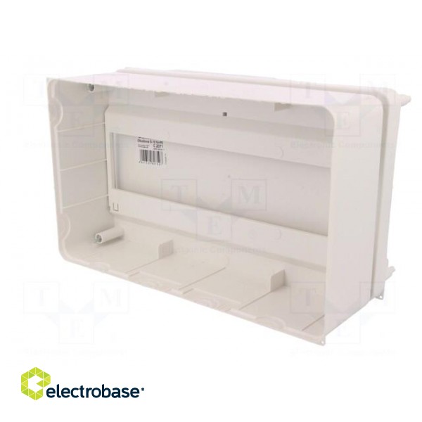Enclosure: for modular components | IP30 | white | No.of mod: 12 фото 8