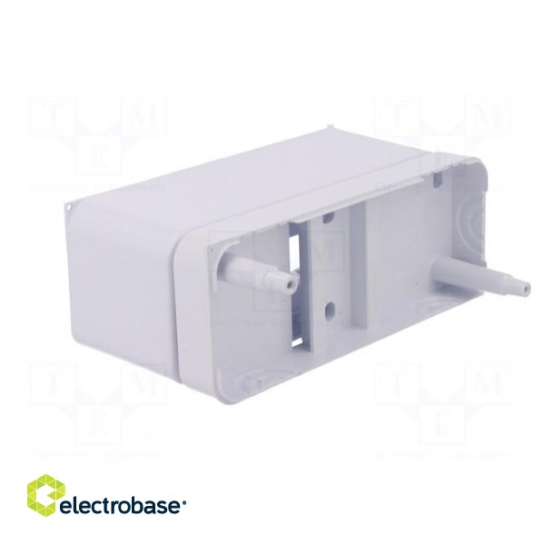 Enclosure: for modular components | IP30 | white | No.of mod: 2 | ABS paveikslėlis 2