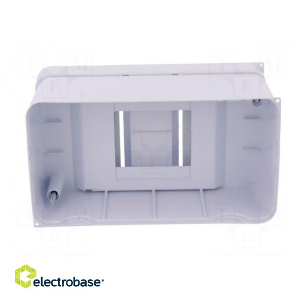 Enclosure: for modular components | IP30 | white | No.of mod: 3 | ABS paveikslėlis 7