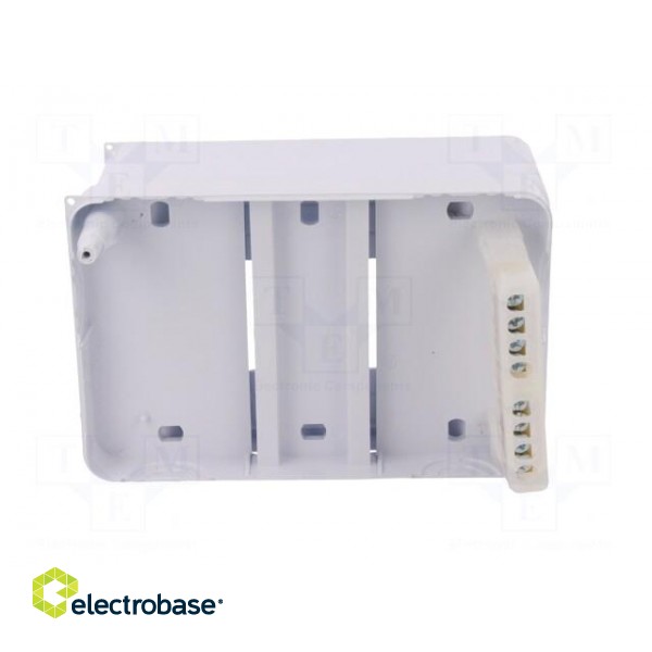 Enclosure: for modular components | IP30 | white | No.of mod: 4 | ABS фото 3