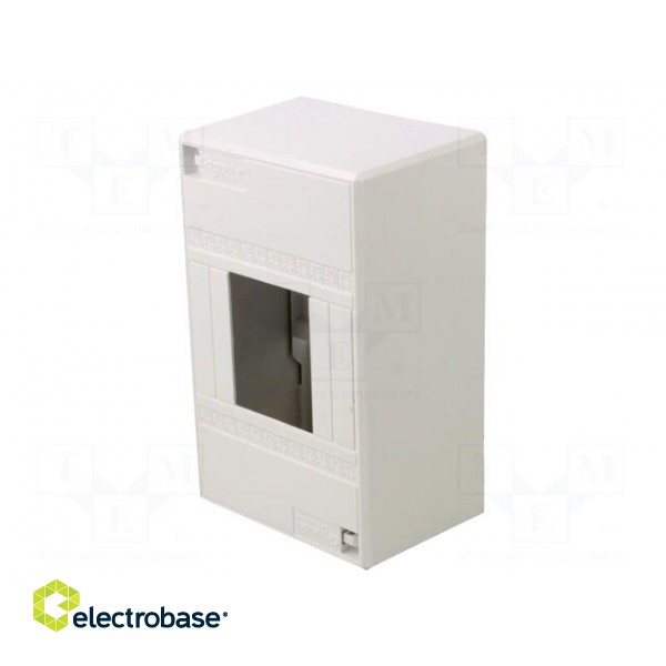 Enclosure: for modular components | IP30 | white | No.of mod: 4 | IK07 image 1