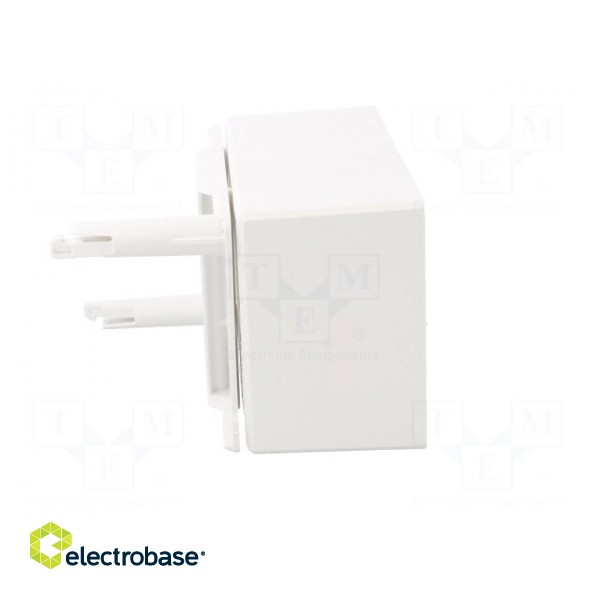 Enclosure: for modular components | IP30 | white | No.of mod: 4 | IK07 фото 5