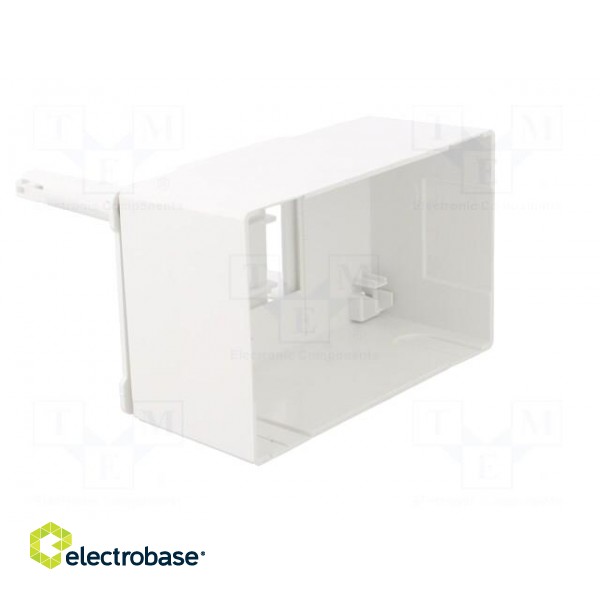 Enclosure: for modular components | IP30 | white | No.of mod: 4 | IK07 image 6