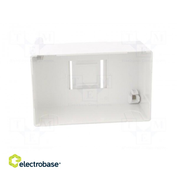 Enclosure: for modular components | IP30 | white | No.of mod: 4 | IK07 image 7