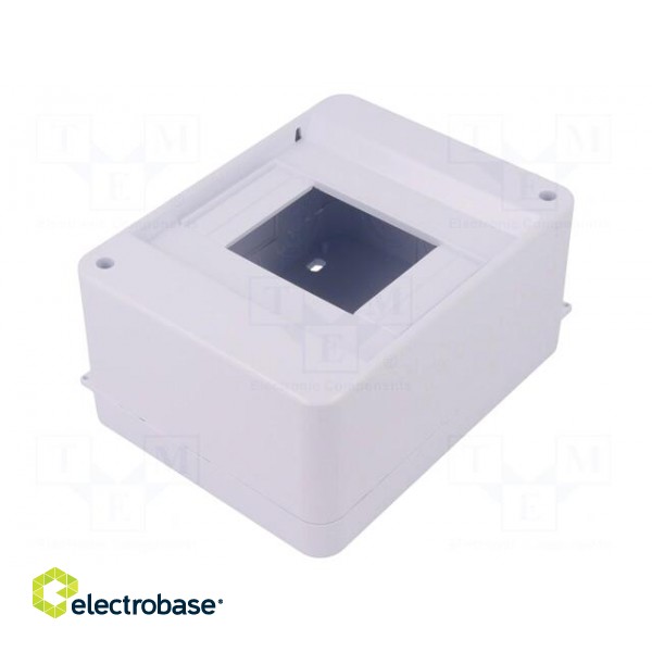 Enclosure: for modular components | IP30 | white | No.of mod: 5 | ABS image 1