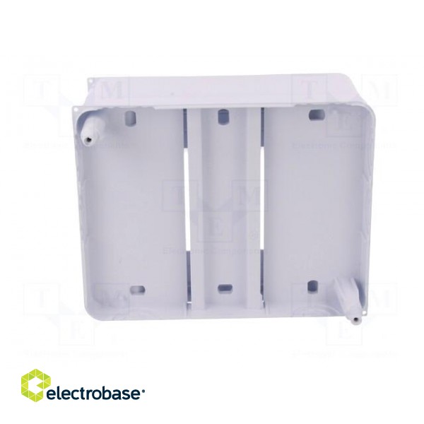Enclosure: for modular components | IP30 | white | No.of mod: 5 | ABS фото 3
