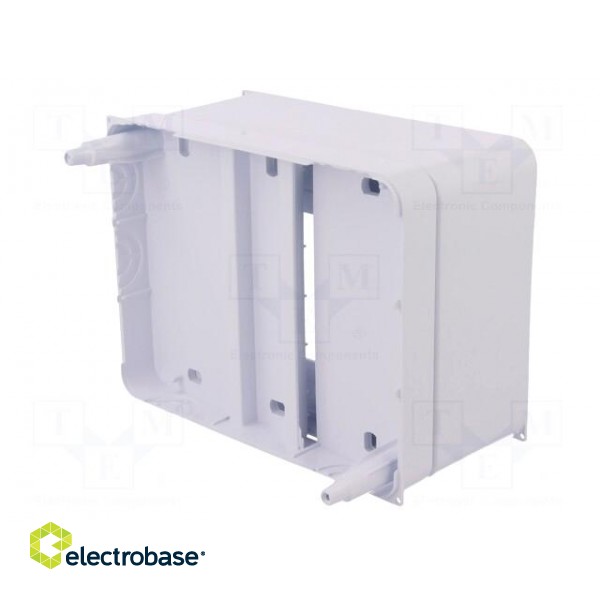 Enclosure: for modular components | IP30 | white | No.of mod: 5 | ABS image 4