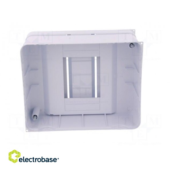 Enclosure: for modular components | IP30 | white | No.of mod: 5 | ABS paveikslėlis 7