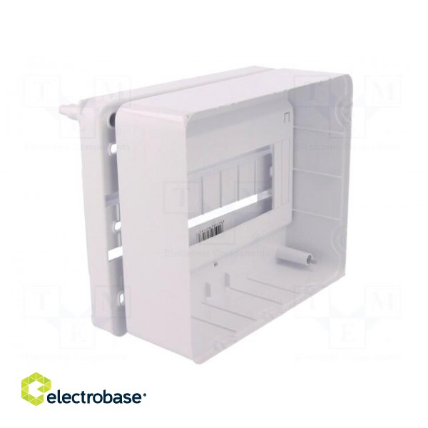 Enclosure: for modular components | IP30 | white | No.of mod: 8 | ABS фото 6