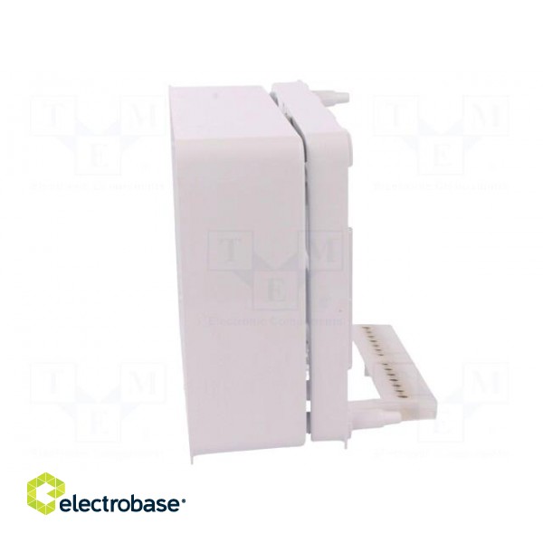 Enclosure: for modular components | IP30 | white | No.of mod: 8 | ABS фото 9