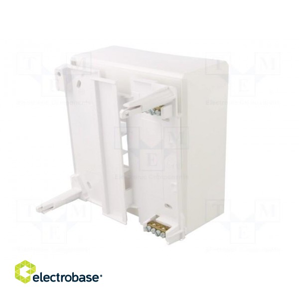 Enclosure: for modular components | IP30 | white | No.of mod: 8 | IK07 фото 4