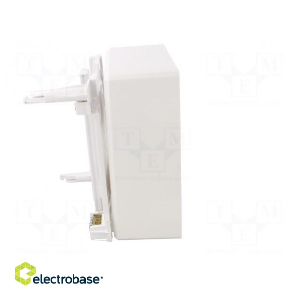 Enclosure: for modular components | IP30 | white | No.of mod: 8 | IK07 фото 5