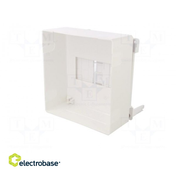 Enclosure: for modular components | IP30 | white | No.of mod: 8 | IK07 фото 8