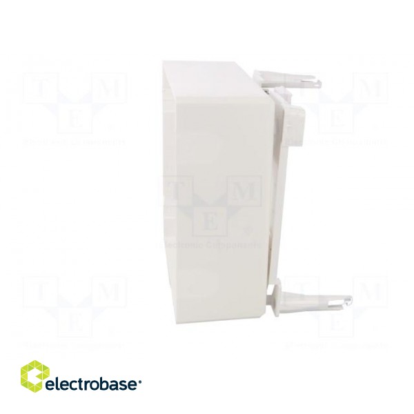 Enclosure: for modular components | IP30 | white | No.of mod: 8 | IK07 фото 9