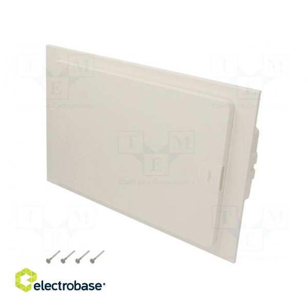 Enclosure: for modular components | IP40 | plaster embedded фото 1
