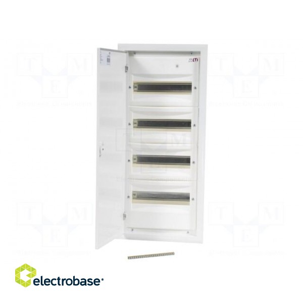 Enclosure: for modular components | IP40 | white | No.of mod: 48 image 2