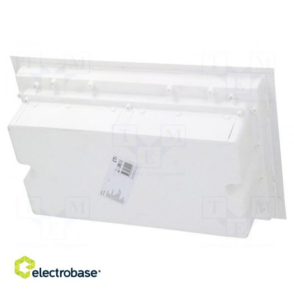 Enclosure: for modular components | IP40 | white | No.of mod: 18 фото 2