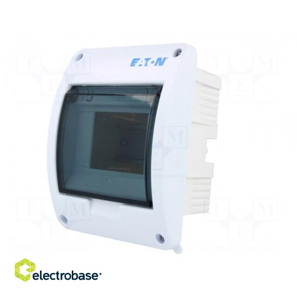 Enclosure: for modular components | IP40 | white | No.of mod: 5 | 400V фото 2
