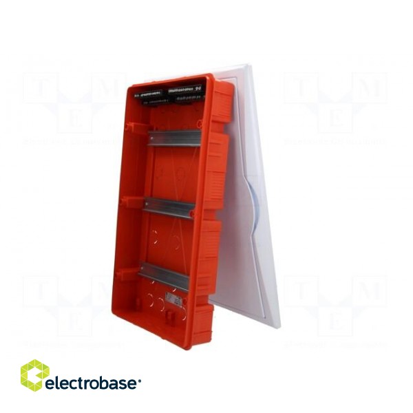 Enclosure: for modular components | IP40 | white | No.of mod: 36 фото 4