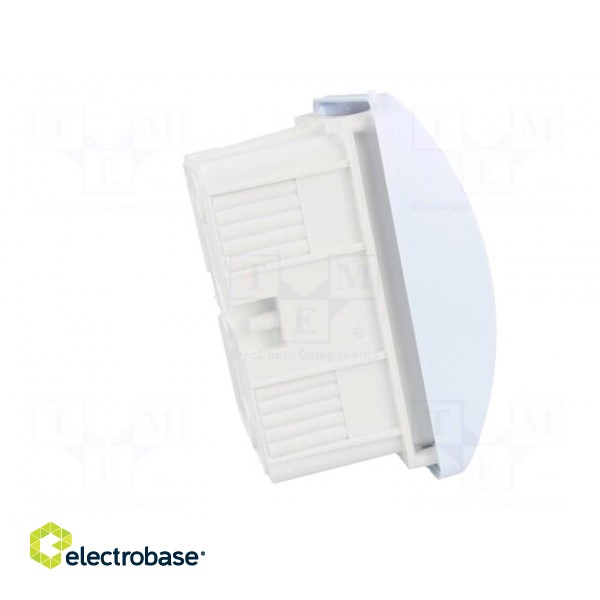 Enclosure: for modular components | IP40 | white | No.of mod: 5 | 400V фото 7