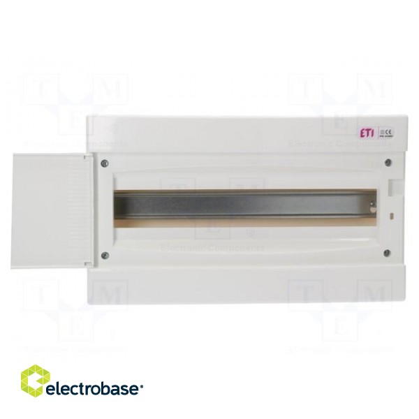 Enclosure: for modular components | IP40 | white | No.of mod: 18 фото 3