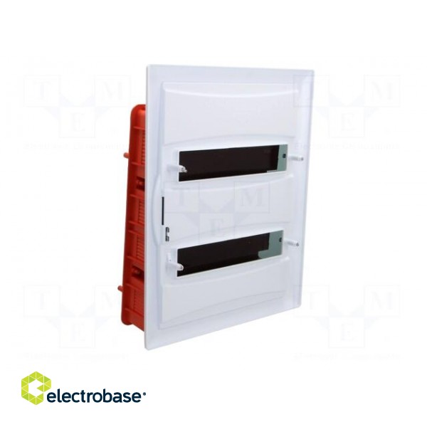 Enclosure: for modular components | IP40 | white | No.of mod: 24 фото 6