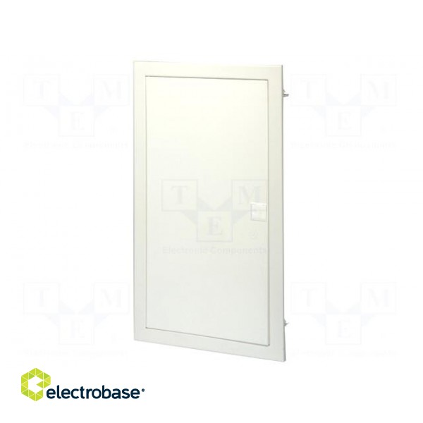 Enclosure: for modular components | IP40 | plaster embedded | white фото 1