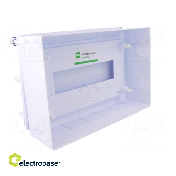 Enclosure: for modular components | IP40 | white | No.of mod: 12 фото 6