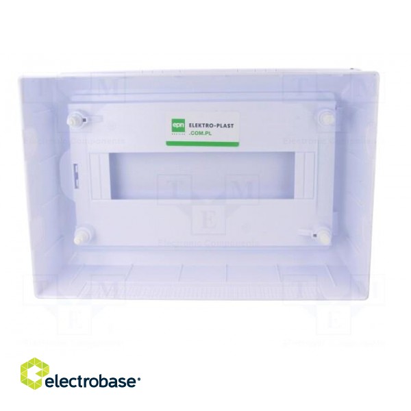 Enclosure: for modular components | IP40 | white | No.of mod: 12 фото 7