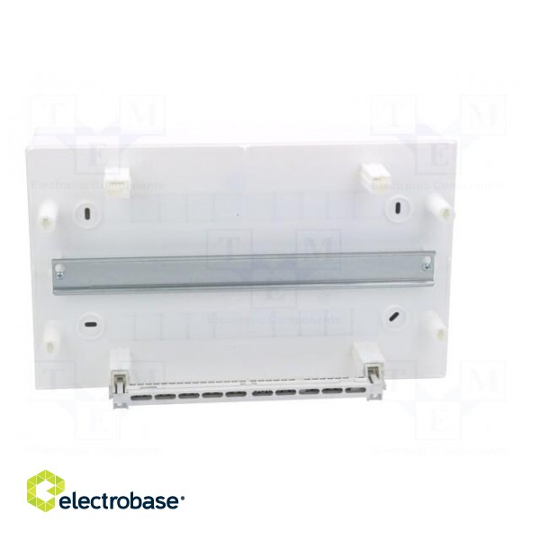 Enclosure: for modular components | IP40 | white | No.of mod: 18 фото 4